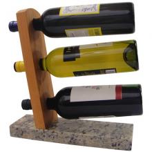 Tabletop Granite Wine Rack
